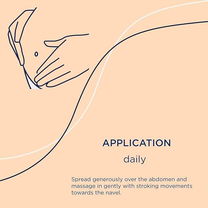 Massage Body Oil for Pregnant Woman – Maternity Skincare Oil, Skin Elasticity Increase by 35% – Prevents Stretch Marks, Safe to use for mom and Baby – Vegan, 200 ml / 6.76 Fl Oz-Velvo Beauty