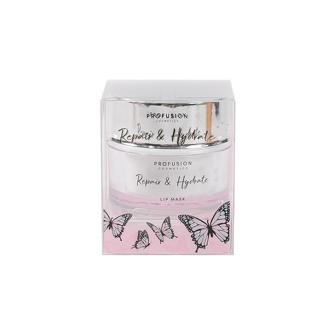 Profusion Cosmetics Empowered Butterfly Repair and Hydrate Lip Mask, Moisturizer Designed for Care and Treatment, Clean Beauty Product Nourishes Healthy Skin and softer, smoother pout-Velvo Beauty