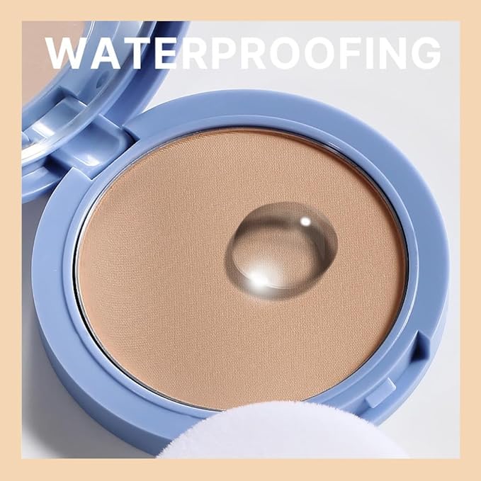 Oil Control Matte Perfection Face Pressed Powder, Matte Smooth Flawless Setting Powder Makeup, Polvo Compacto De Maquillaje, Waterproof Long Lasting, Cruelty Free, 0.35Oz(220 Sand, 1)-Velvo Beauty