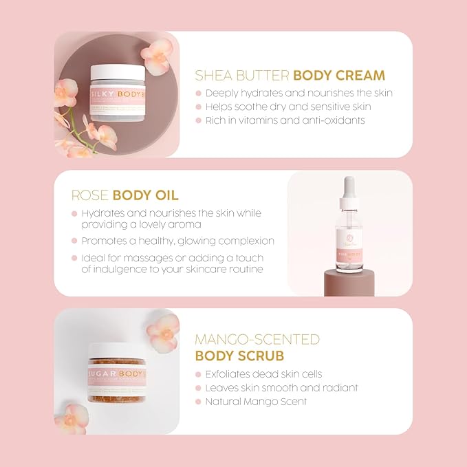 Luxury Spa Gift Basket for Women - Relaxing Self Care Kit with Body Scrub & Cream, Facial Mist, Scented Candle & More - Perfect Birthday Gift For Women - Box Set of 9 Pcs-Velvo Beauty