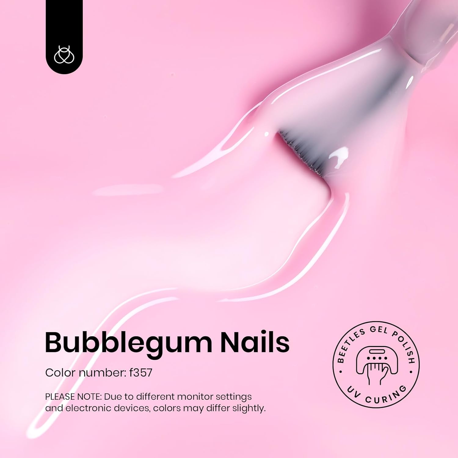 Beetles Jelly Pink Gel Nail Polish, 15ML Baby Pink Sheer Clear Jelly Spring Summer Gel Polish Bubblegum Theme Glaze Long Lasting Soak Off UV French Manicure Nail Art Gift for Women-Velvo Beauty