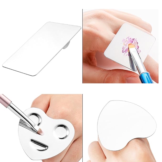 Makeup Mixing Stainless Steel For Mixing Eye Eyelash Nail Art Designs Makeup Mixing For Makeup Mixing With Spatula-Velvo Beauty