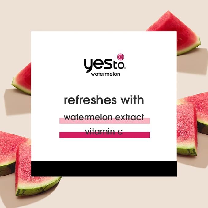 Yes To Watermelon Hydrating Lip Balm, Refreshing Non-Sticky Formula That Restores Dry Cracked Lips & Locks In Moisture, With Apricot Kernel Oil & Antioxidants, Natural & Cruelty Free, 0.15 Oz, 3-Pack-Velvo Beauty