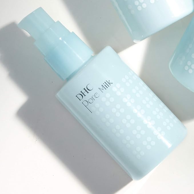 DHC Pore Milk, Pore Minimizing Daytime Moisturizer, Lightweight, Hydrating, Reduces Pores, Fragrance and Colorant Free, Ideal for oily and acne-prone skin, 2.7 fl. oz.-Velvo Beauty