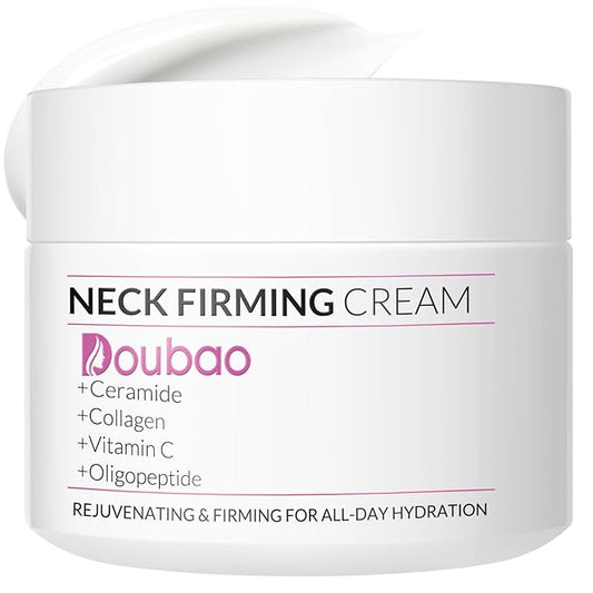 Neck Firming Creams for Tightening and Firming, Moisturizer Face Cream with Collagen, Hyaluronic Acid, Day & Night Anti-Aging Skin Tightening Cream Neck, Décolleté & Face – 1.7Fl Oz-Velvo Beauty
