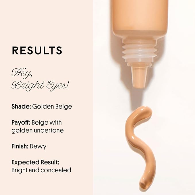 Winky Lux Peeper Perfect Under Eye Concealer, Makeup & Eye Brightener, Full Coverage Concealer for Dark Circles, Color Corrector & Eye Primer, With Collagen, Hyaluronic Acid & Vitamin E (Golden Beige)-Velvo Beauty