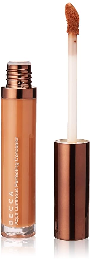 Becca Aqua Luminous Perfecting Concealer, Dark Golden, 0.18 Ounce-Velvo Beauty