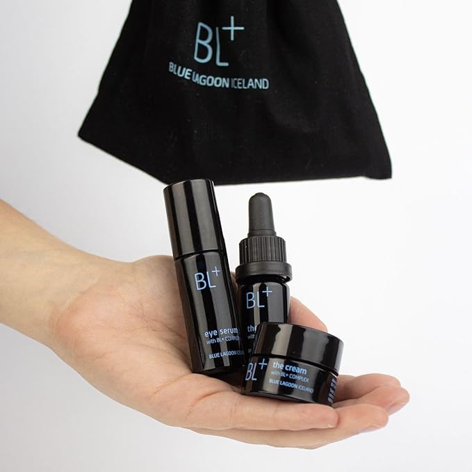 Blue Lagoon - BL+ Award Winners Kit, BL+ Eye Serum, BL+ The Serum, BL+ The Cream (20% Savings - $268 Value) | Sustainable, Bioactive Luxury Skincare (3-Piece Set)-Velvo Beauty
