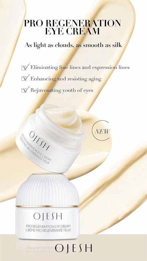 Pro Regeneration Eye Cream 0.5 OZ/15 ML Eliminating Fine Lines and Expression Lines/Enhancing and Resisting Aging/Rejuvenating Youth of Eyes-Velvo Beauty