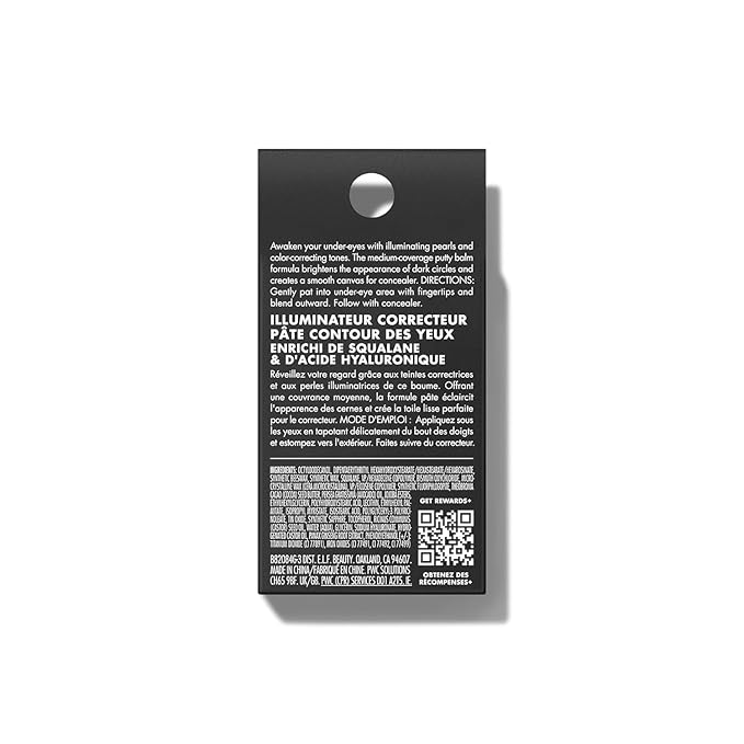 e.l.f. Putty Color-Correcting Eye Brightener, Under-eye Brightener & Primer Reduces Appearance Of Dark Circles, Vegan & Cruelty-Free, Fair-Velvo Beauty