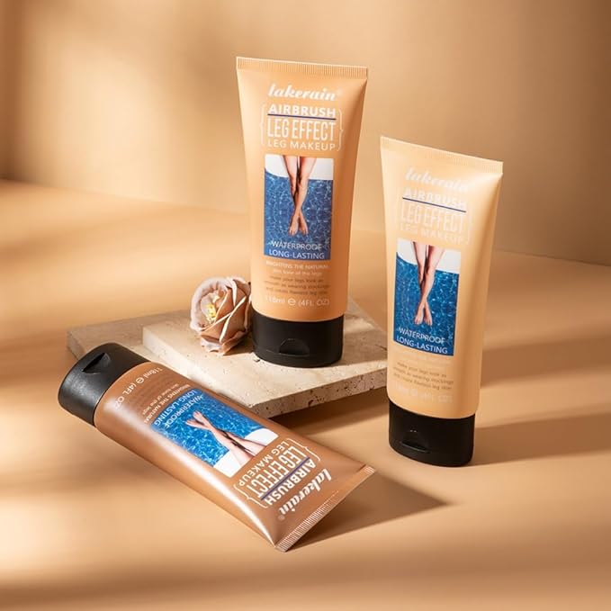 Leg Makeup Waterproof No Transfer,Leg Makeup Lotion,Leg and Body Scar Cover up Makeup,Long Last Body Foundation (2# Medium Golw)-Velvo Beauty