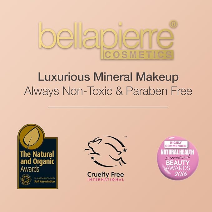 bellapierre Mineral Foundation SPF 15 - Loose Powder Foundation | Vegan & Cruelty Free Natural Makeup | Full Coverage Matte Finish | Hypoallergenic | Oil & Talc Free - 0.32 Oz - Biscotti-Velvo Beauty