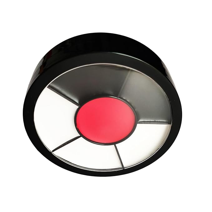 Clown Makeup Kit Face Paint Clown Wheel Black White Red Eye Black Football Softball Baseball Sports,Professional Halloween Joker Zombie Skeleton Vampire Makeup-Velvo Beauty