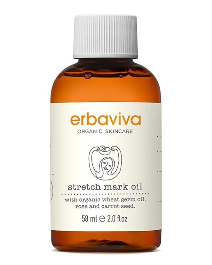 Erbaviva Stretch Mark Oil -Travel size 2 Fl Oz-Velvo Beauty