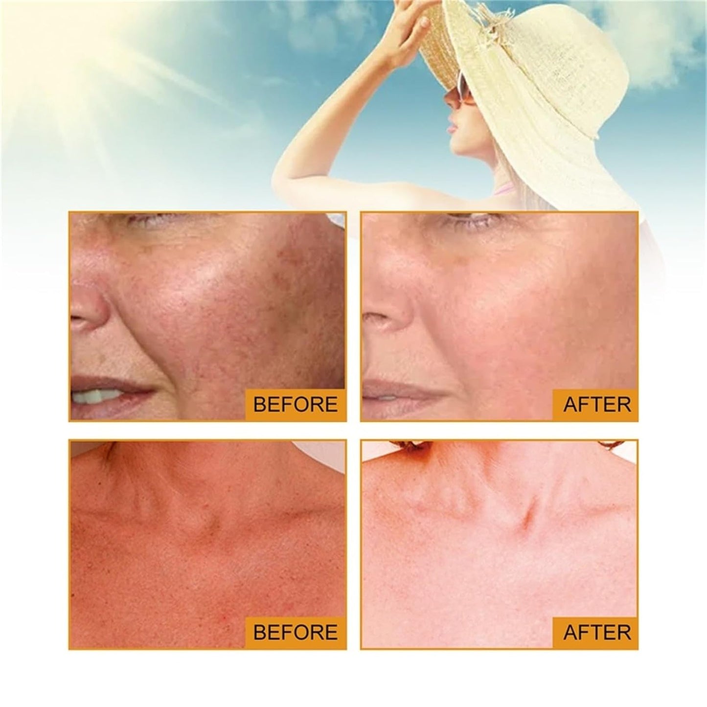 Tinted Sunscreen For Face SPF 50, Universal Protector Solar 50 Moisturizer, Hydrating Sun Essence Face Sunscreen, UV Defense, Travel Size, 1.7 Fl.OZ-Velvo Beauty