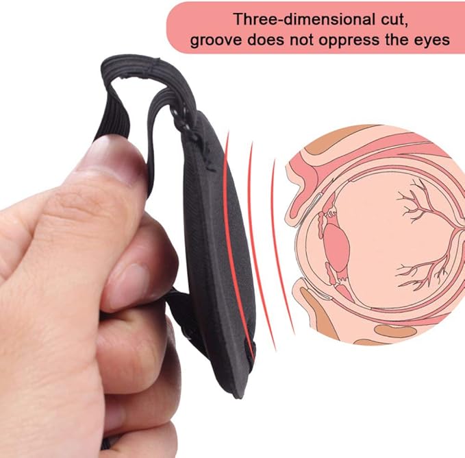 2pcs Eye Patch Mask Skull and Cross Bones with Adjustable Strap-Velvo Beauty