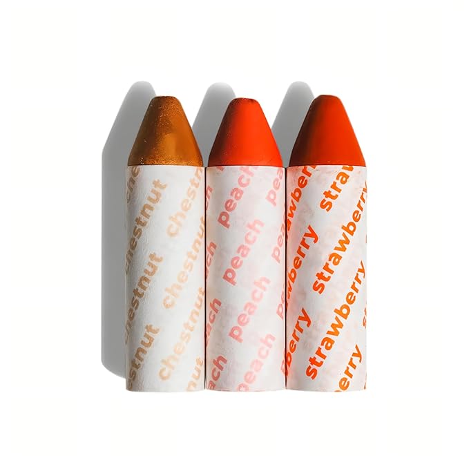 Axiology Multi Stick Crayons For Eyes, Lips, Cheeks Balmies Trio Gift Set - Creamy Buildable Lightweight Moisturizing Blush Face Sticks Contour & Highlighter All Day Wear Face Makeup (Golden Hour)-Velvo Beauty