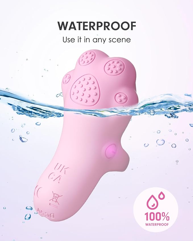 Portable Mini Facial Massage Ball, Waterproof Rechargeable Powerful Multifunctional Eye Face Finger Massager (Pink)-Velvo Beauty