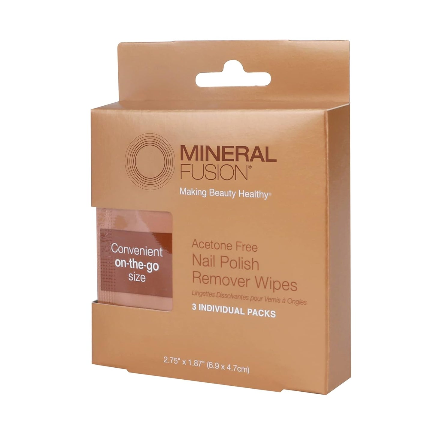 Mineral Fusion Nail Polish Remover, Acetone-Free & Non Drying for Regular & Shellac Nail Polishes, 6 Ounce-Velvo Beauty