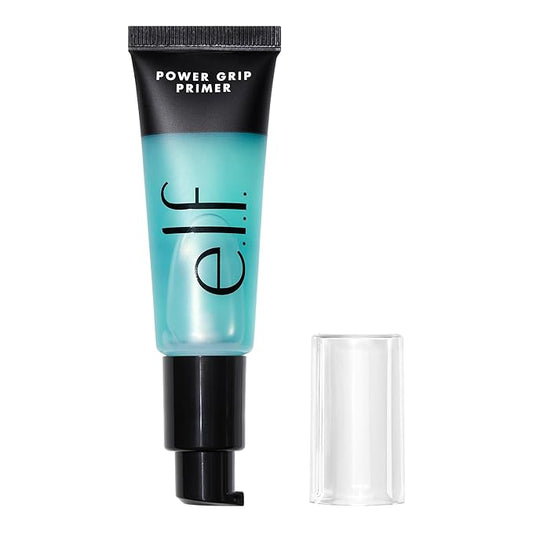e.l.f. Power Grip Primer, Gel-Based & Hydrating Face Primer For Smoothing Skin & Gripping Makeup, Moisturizes & Primes, 0.811 Fl Oz (24 ml)-Velvo Beauty