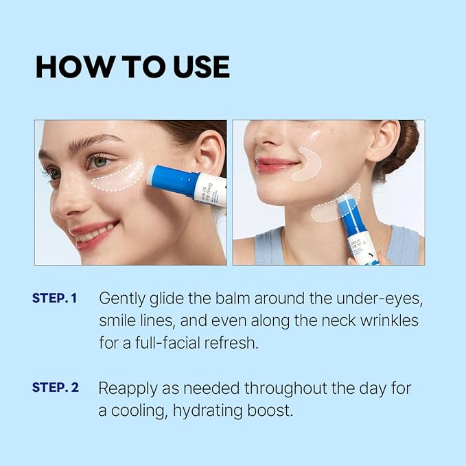 ROUND LAB Birch Juice Icy Cooling Eye Stick – Depuffing Glow Booster Balm for Puffy Eyes, Dark Circles, Fine Lines | On-the-Go Moisturizer | Korean Skincare | 0.35 oz-Velvo Beauty