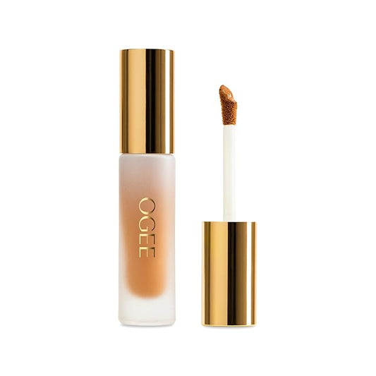 Ogee Complexion Perfecting Under Eye Concealer - Certified Organic Full Coverage Concealer - Buildable Coverage - LAUREL 6.50N - Medium (Neutral Undertones)-Velvo Beauty