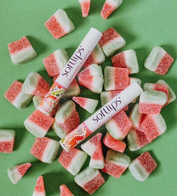 watermelon lip balm with intense hydration 2 sticks-Velvo Beauty