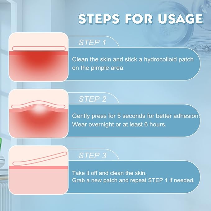 Pimple Patches for Face - 180 Hydrocolloid Acne Pimple Patches Salicylic Acid with Tea Tree Oil for Zit Blemish Spot Covers Invisible Pimple Stickers Not Tested on Animals-Velvo Beauty