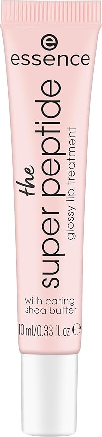 essence | The Super Peptide Glossy Lip Treatment | Hydrating, Nourishing and Non-Sticky | Vegan, Gluten Free and Cruelty Free (01 | Peptacular!)