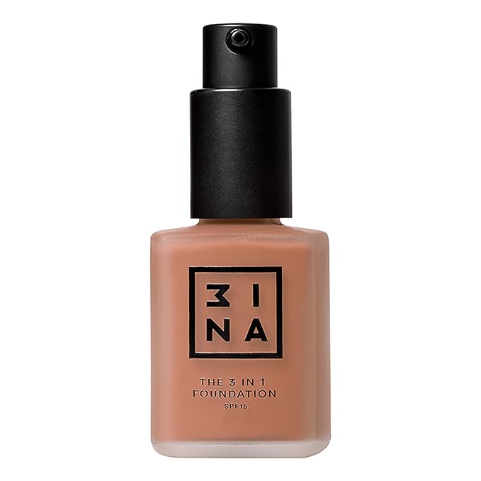 3INA The 3-In-1 Foundation 220 - Vegan Formula - Combination Of Primer, Concealer And Foundation - Medium Coverage - Natural Finish - Perfect For Covering Lines And Blemishes - Long Lasting - 1.01 Oz-Velvo Beauty
