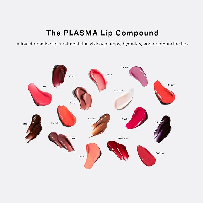 U Beauty The PLASMA Tinted Lip Compound - Anti-Aging & Anti-Wrinkle Lip Gloss, Hyaluronic Acid, Shea Butter & Peptides for Hydration & Plumping,Fortune - 15 mL-Velvo Beauty