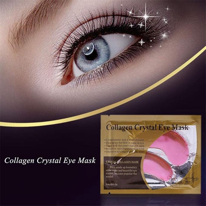 Under Eye Patches - 30 Pairs Collagen Eye Mask Eye Patches for Puffy Eyes and Dark Circles, Anti Aging Moisturizing Gel Eye Pads Under Eye Mask, Pink-Velvo Beauty