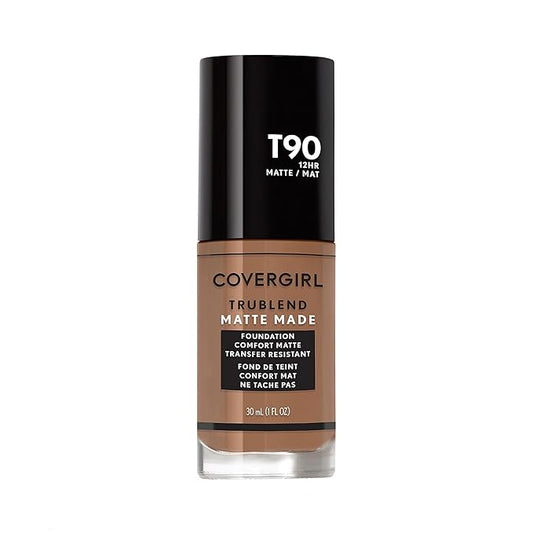 COVERGIRL TruBlend Matte Made Liquid Foundation, Tawny-Velvo Beauty