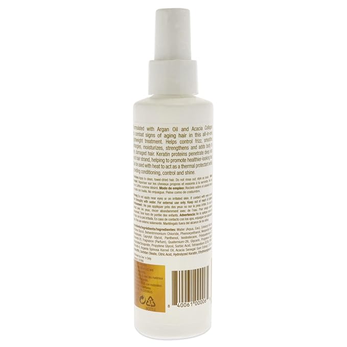 One 'n Only Argan Oil 12-in-1 Daily Treatment, Lightweight, Helps Control Frizz, Smooths, Detangles, Moisturizes, Strengthens and Adds Body to Dry, Damaged Hair, 6 Fl. Oz-Velvo Beauty
