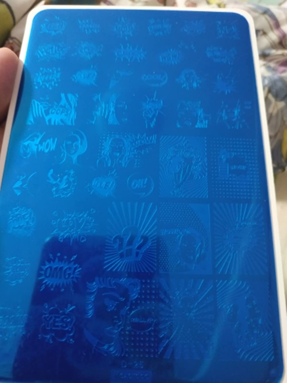 2pcs Mix Abstract Face Various Snake Series Nail Stamping Plates Beauty Girl Letter Word Image 14.5×9.5cm Nail Stamping Art Stencil Big Size Flower Fire Skull Full Cover Nail Art Stamp Templates Tools-Velvo Beauty