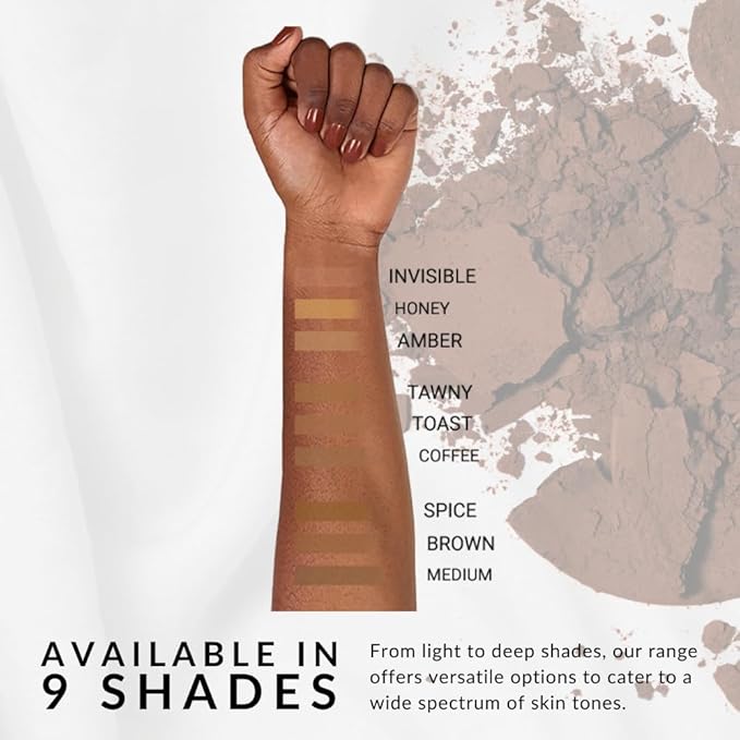 Luxury Oil Blotting Pressed Powder by Flori Roberts, Long Lasting Oil and Shine Control, Flawless Complexion for Women of Color or Deeper Skin Tones-Velvo Beauty