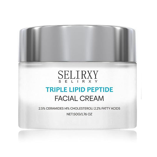 Nodfens Triple Lipid Peptide Cream for Anti-Aging, Restores & Repairs Mature Skin for Radiant, Smooth Complexion - Advanced Strength Recovery Face Moisturizer Cream-Velvo Beauty