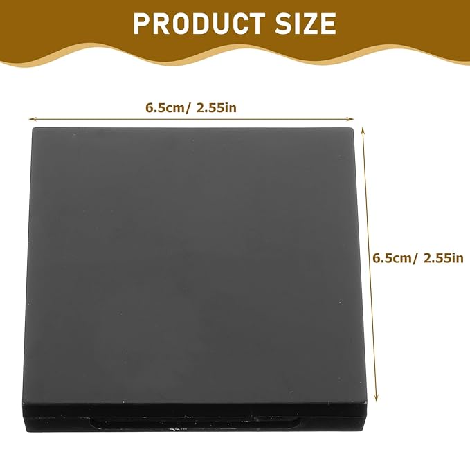 Healifty Empty Lipstick Palette Pan 6-grid Magnetic Eyeshadow Palette Boxes with Press Cosmetic Cream Tray Portable Small Makeup Compact Containers-Velvo Beauty