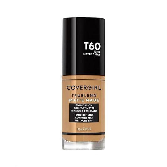 COVERGIRL TruBlend Matte Made Liquid Foundation, Warm Sun-Velvo Beauty