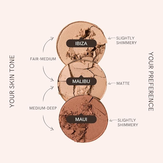 HAN Skincare Cosmetics Vegan, Cruelty-Free Bronzer, Ibiza-Velvo Beauty