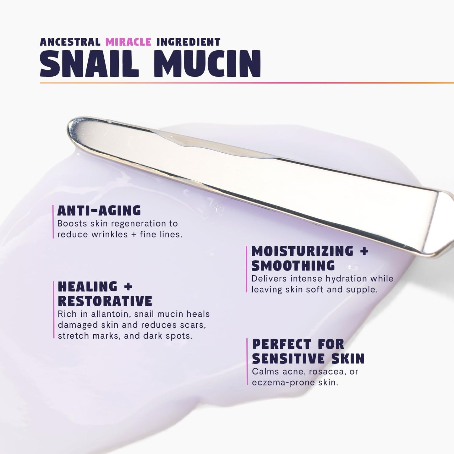 Moon Milk Snail Mucin Moisturizer Gel Cream 3.52 Oz - Blue Light Skin Defense - Korean Snail Mucin Serum Cream that Replenishes Moisture & Leaves Skin Brighter, Plumper, Soothed & Smooth - 2 Pack-Velvo Beauty