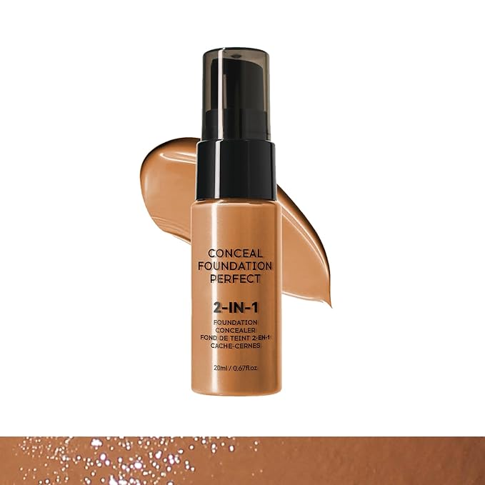 Glow Contour Face Liquid Foundation Bronzer Highlighter Illuminator Moisturize Cream Contour Concealer Blendable & Smooth Glowing Skin Lightweigh Luminizing Long Lasting Face Contouring Makeup-Velvo Beauty