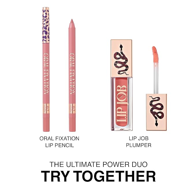 Lip Plumper Gloss Lip Job - Plumping Lip Gloss with Glossy Finish - Lip Pump Gloss with Hydrating & Smoothing Formula - 0.14 Fl Oz (Slinky Silk)-Velvo Beauty