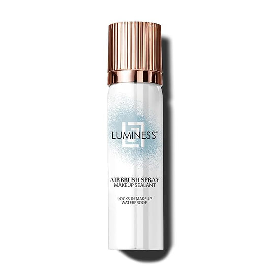 LUMINESS Waterproof Setting Spray for Makeup, Airbrush Spray Makeup Sealant (2.36 fl oz) - Long-Lasting Face Make Up Spray with Hydrating Mist Helps Control Oil & Replenishes Moisture-Velvo Beauty