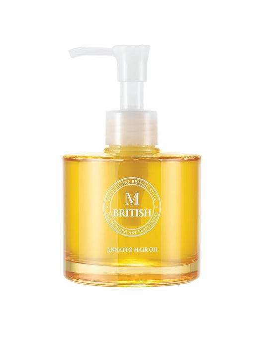 Annatto Hair Oil 4.73 fl. oz – Frizz-Free Shine, Deep Hydration, Natural Vegan Formula, UV Protection, Salon-Quality for All Hair Types-Velvo Beauty