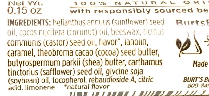 Burts Bees Salted Carmel Lip Balm, 1 EA-Velvo Beauty