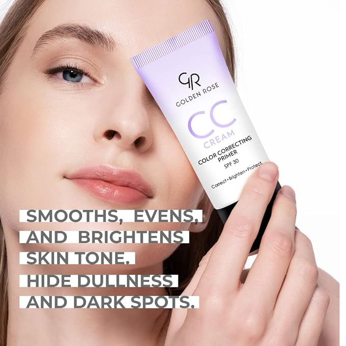 Golden Rose Makeup CC Cream Color Correcting Primer - (Violet)-Velvo Beauty