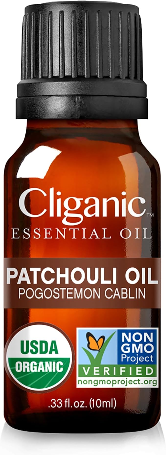Cliganic Organic Patchouli Essential Oil - 100% Pure Natural Undiluted, for Aromatherapy Diffuser | Non-GMO Verified (Packaging May Vary)-Velvo Beauty
