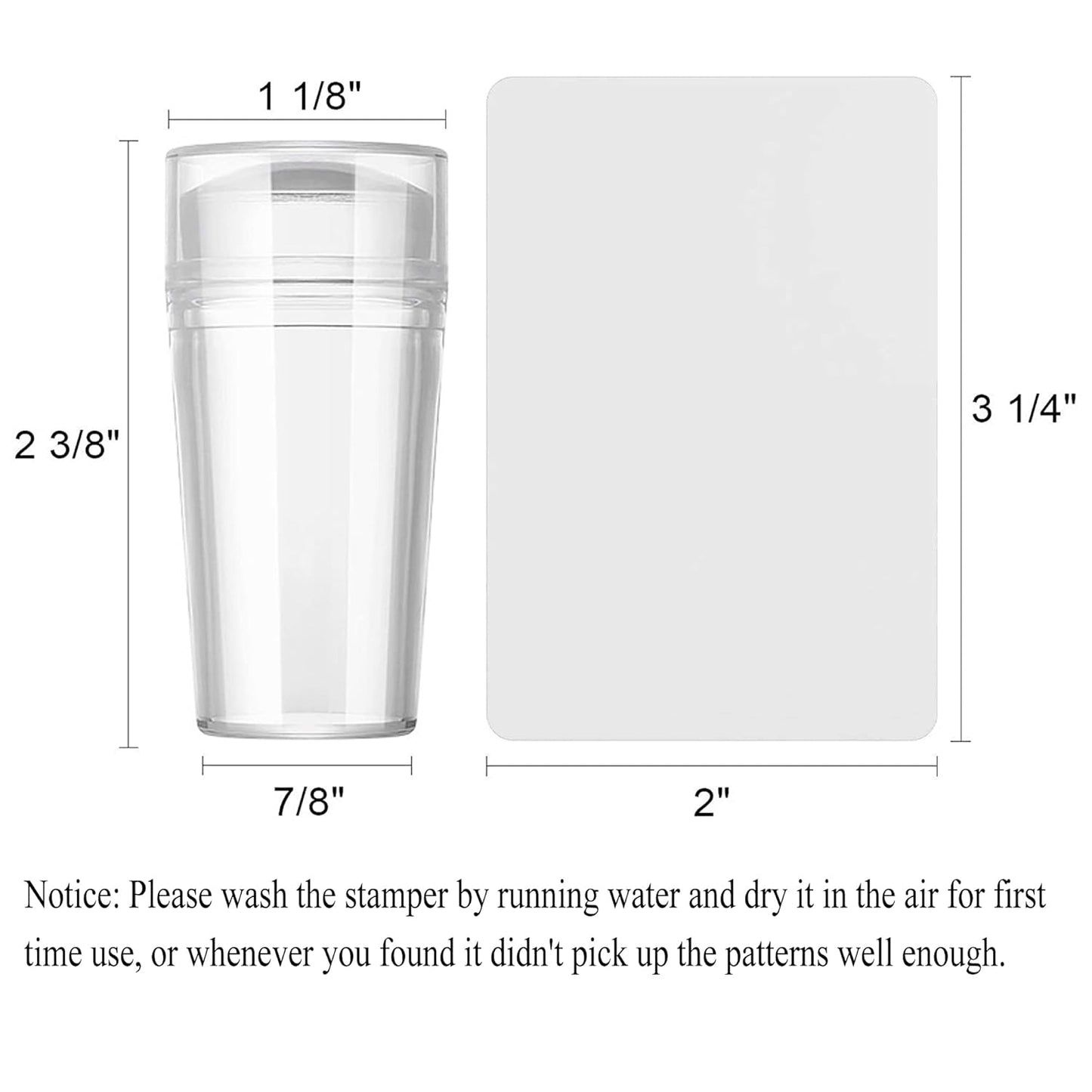 AddFavor Nail Art Stamper Kit 6pcs Flower Heart Leaf Lace Butterfly Stamping Plate Template with Silicone Nail Stamper and Scraper for Women Girls DIY Fingernail Manicure Stencils Tools-Velvo Beauty