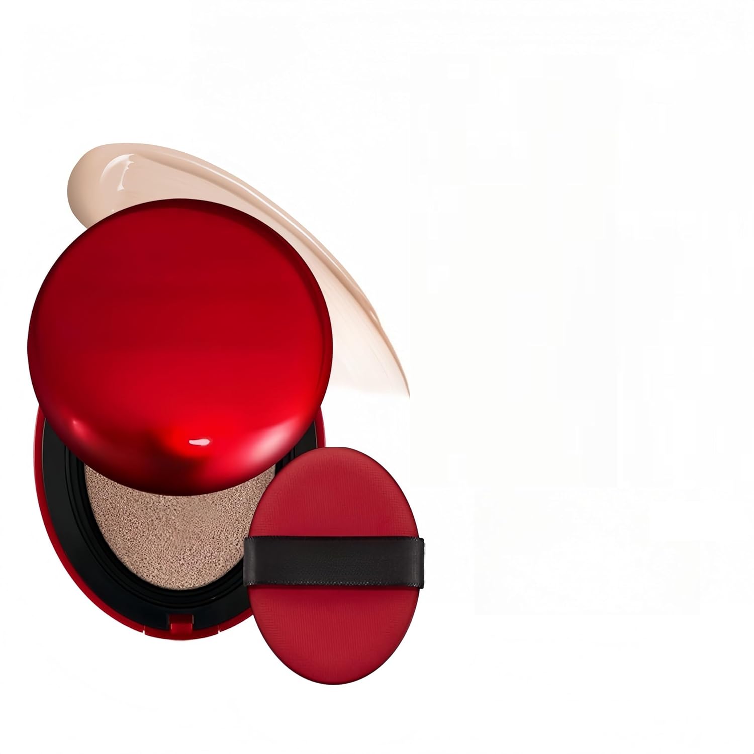 MAEPEOR Cushion Foundation 9 Colors Full Coverage Weightless Satin Glow Foundation Hydrating Long-Lasting Cushion BB Cream (Color 09)-Velvo Beauty